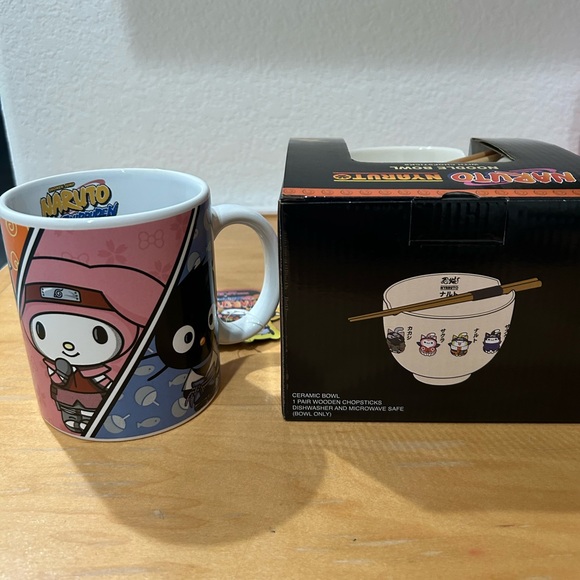 Naruto Shippuden X Hello Kitty and Friends Mug - Picture 3 of 9